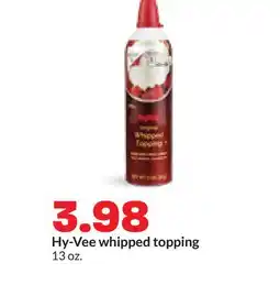 Hy-Vee Hy-Vee whipped topping offer