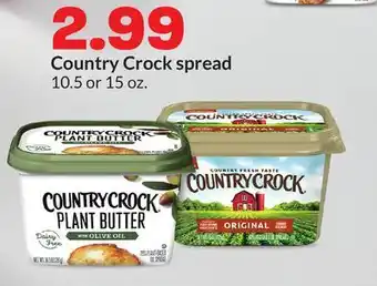 Hy-Vee Country Crock spread offer