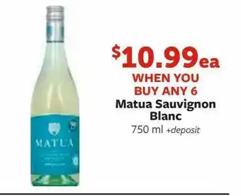 Fareway Matua Sauvignon Blanc offer