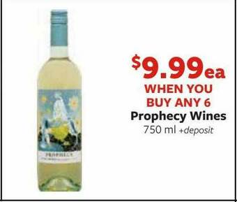 Fareway Prophecy Wines offer