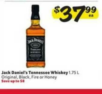 Winn Dixie Jack Daniel's Tennessee Whiskey offer