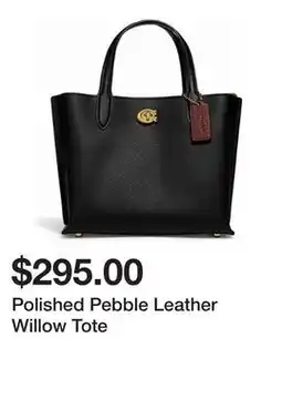 Belk Polished Pebble Leather Willow Tote offer