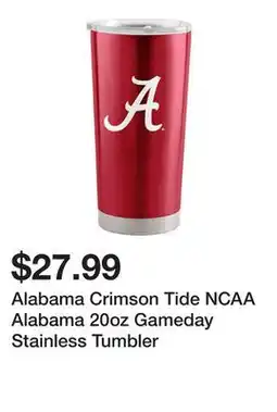 Belk Alabama Crimson Tide NCAA Alabama 20oz Gameday Stainless Tumbler offer