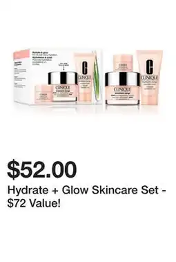 Belk Hydrate + Glow Skincare Set - $72 Value! offer