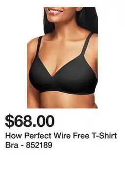 How Perfect Wire Free T-Shirt Bra - 852189