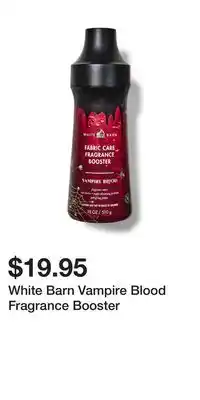 Bath & Body Works White Barn Vampire Blood Fragrance Booster offer