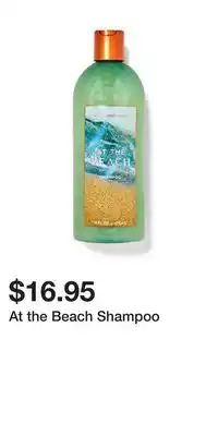 Bath & Body Works At the Beach Shampoo offer