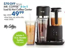 Boscov's MR. COFFEE 3-in-1 Iced & Hot Coffee offer