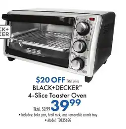Boscov's BLACK+DECKER 4-Slice Toaster Oven offer
