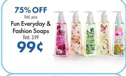 Boscov's Fun Everyday & Fashion Soaps offer