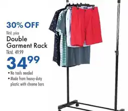 Boscov's Double Garment Rack offer