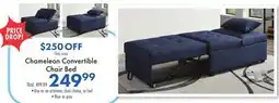 Boscov's Chameleon Convertible Chair Bed offer