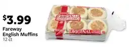 Fareway Fareway English Muffins offer