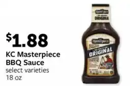 Fareway KC Masterpiece BBQ Sauce offer