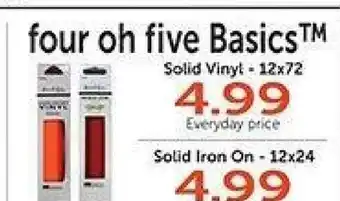 Hobby Lobby Four Oh Five Basics offer
