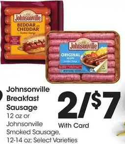 Ralphs Johnsonville Breakfast Sausage offer