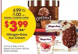 Ralphs Häagen-Dazs Ice Cream offer