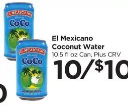 Food 4 Less El Mexicano Coconut Water offer