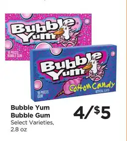 Food 4 Less Bubble Yum Bubble Gum offer