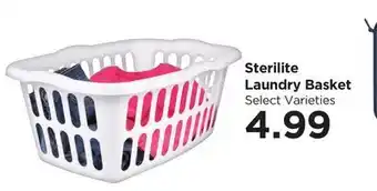 Food 4 Less Sterilite Laundry Basket offer