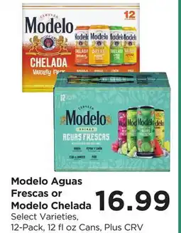 Food 4 Less Modelo Aguas Frescas or Modelo Chelada offer
