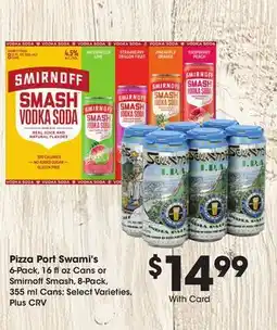 Ralphs Pizza Port Swami's offer