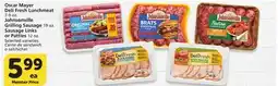 Vons Oscar Mayer Deli Fresh Lunchmeat 7-9 oz. Johnsonville Grilling Sausage 19 oz. Sausage Links or Patties 12 oz offer