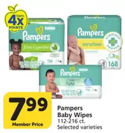 Vons Pampers Baby Wipes offer