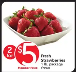 Vons Fresh Strawberries offer