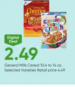 Stater Bros General Mills Cereal offer