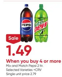 Stater Bros Pepsi offer