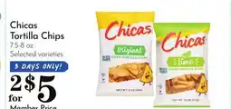 Pavilions Chicas Tortilla Chips offer