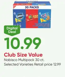 Stater Bros Nabisco Multipack offer