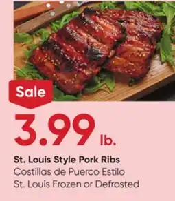 Stater Bros St. Louis Style Pork Ribs offer
