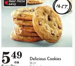 Pavilions Delicious Cookies offer