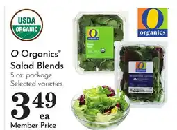 Pavilions O Organics Salad Blends offer