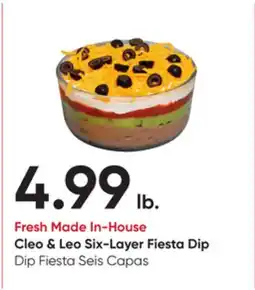 Stater Bros Cleo & Leo Six-Layer Fiesta Dip offer