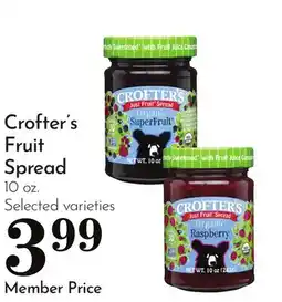 Pavilions Crofter's Fruit Spread offer