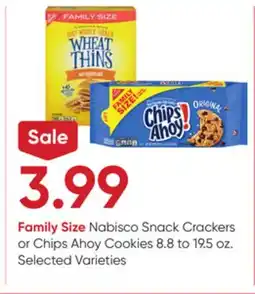 Stater Bros Nabisco Snack Crackers or Chips Ahoy Cookies offer