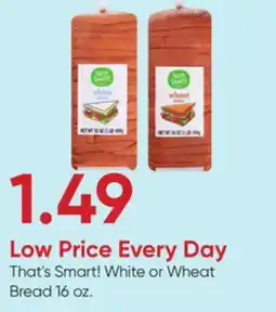 Stater Bros That's Smart! White or Wheat Bread offer