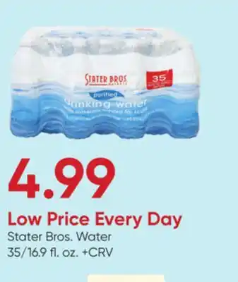 Stater Bros Stater Bros. Water offer