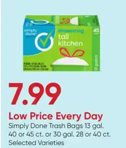 Stater Bros Simply Done Trash Bags offer