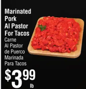 Smart & Final Marinated Pork Al Pastor For Tacos offer