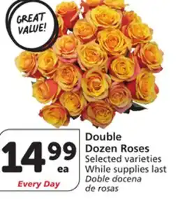 Albertsons Double Dozen Roses offer