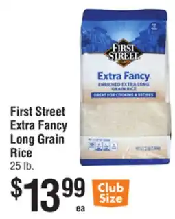 Smart & Final First Street Extra Fancy Long Grain Rice offer