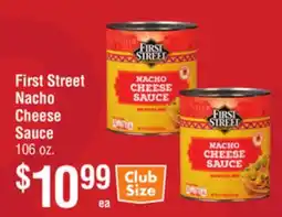 Smart & Final First Street Nacho Cheese Sauce offer