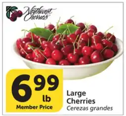 Albertsons Large Cherries offer