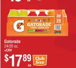 Smart & Final Gatorade offer