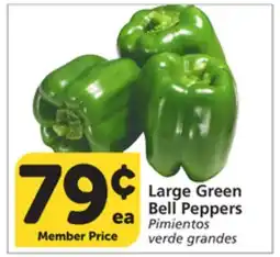 Albertsons Large Green Bell Peppers offer