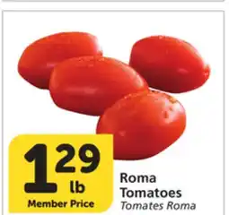 Albertsons Roma Tomatoes offer